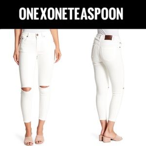 One Teaspoon Freebirds High Rise Ankle Skinny Jean